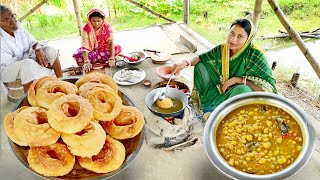 আজ বাড়িতে সবথেকে সহজ পদ্ধতিতে ঢাকাই পরোটা বানালাম সাথে স্পেশাল ঘুগনি  dhakai porota [upl. by Htenek]