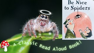 kids books read aloud stories Be Nice To Spiders Classic Books vintage [upl. by Elconin]