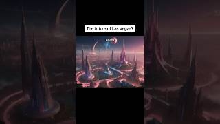 The future of Las Vegas by AI 🤖 cybercity lasvegas usa chatgpt future ai [upl. by Ennayrb]