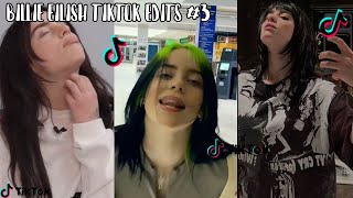 BILLIE EILISH Edits that hit harder than a bullet🔥 Tiktok Compilation [upl. by Garland947]