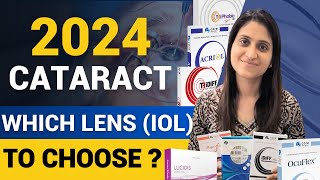 Latest 2024 Cataract Surgery Lenses Options And Costs [upl. by Len]