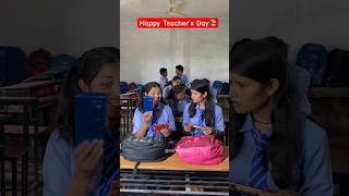 Happy Teachers Day😊  Mahi Tiwari teachersday schoollife mahikars [upl. by Alaehcim]