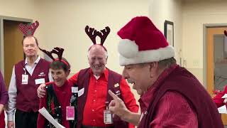 Christmas senior lunch at St Joseph Hospital Saint Charles Missouri [upl. by Carlye749]