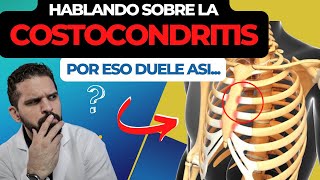 ¿ QUÉ ES LA COSTOCONDRITIS  UNA CAUSA DE DOLOR DE PECHO😧‼ [upl. by Atrahc]