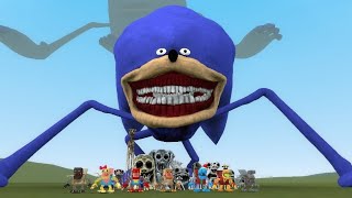 SONIC MONSTER VS ZOONOMALY VS BOXY BOO  GARRYS MOD [upl. by Dorren326]