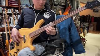 Ibanez Grooveline G104 test drive [upl. by Honna]