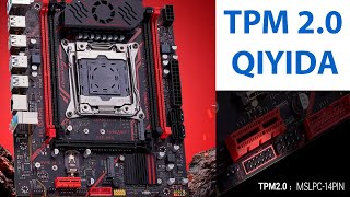 Noticias TPM Myconst y QIYIDA X99 H9S TPM 20 Compatible con Windows 11 [upl. by Nauwaj747]