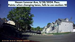 Lenevar1 Ave DMV Road Test [upl. by Wyne]