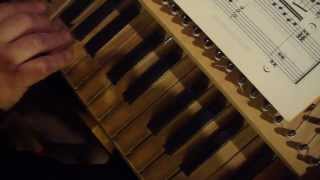 Toccata by Frescobaldi played on harpsichord with nylon gut strings Tiorbino [upl. by Dearden]