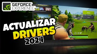 como actualizar los drivers de nvidia geforce experience [upl. by Gunnar]