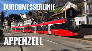 Die Appenzeller Bahnen „Durchmesserlinie“ TrogenSt GallenGaisAppenzell in und um St Gallen [upl. by Ernestine868]