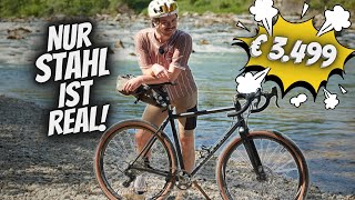 Stahlgravelbike von RENNSTAHL im Test  853 Gravel mit Top Ausstattung 💯 [upl. by Aryad]