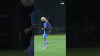 Indian football team training for FIFA World Cup 2026 qualifier match against Kuwait⚽🔥 [upl. by Nortad]