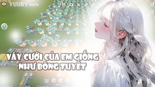 Mini World cover  Váy Cưới Của Em Giống Như Bông Tuyết  你的婚纱像雪花 nhạc không lời [upl. by Navi]