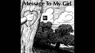 Split Enz  Message To My Girl LYRICS FM HORIZONTE 943 [upl. by Neesay]