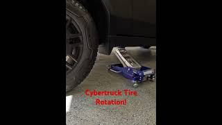 Cybertruck Tire Rotation [upl. by Dewar185]