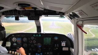 Landing into Southampton Airport  Aurigny Air [upl. by Enovad970]