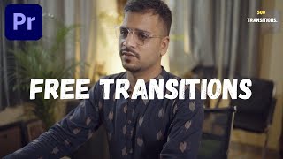 500 Free Transitions for Adobe Premiere Pro  Wedding highlight [upl. by Elton]