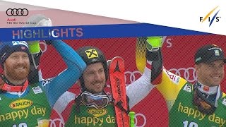 Highlights  Hirscher secures historical sixth straight overall title in Kranjska Gora  FIS Alpine [upl. by Findley]