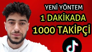 TİKTOK TAKİPÇİ HİLESİ  1 DAKİKADA 1000 TAKİPÇİ YENİ YÖNTEM 2024 [upl. by Lynad82]