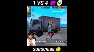 Smooth 444 😡💢 nonstopgaming 1vs4 gameplay 😤 ffshorts ajjubhai gyangaming totalgaming freefire [upl. by Arahsal420]