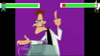 Perry vs Heinz Doofenshmirtz 5 with healthbars [upl. by Florinda45]