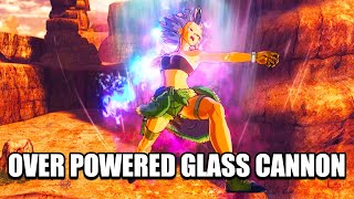 THE MOST OVER POWERED GLASS CANNON BUILD  XENOVERSE 2 [upl. by Eslud555]