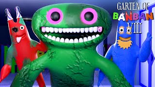 Garten of Banban 8  ALL NEW BOSSES  POPPY PLAYTIME 4 Gameplay 125 [upl. by Matheson]