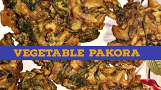 Vegetable Pakora Recipe in 5 Minutes How to Make Vegetable PakoraEasy Vegetable Fritters [upl. by Gemina]