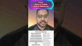 PGCIL Diploma Trainee Perks and Allowances  Mobile Laptop Conveyance Medical [upl. by Kemble]