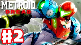 Metroid Dread  Gameplay Walkthrough Part 2  Wide Beam and Morph Ball Nintendo Switch [upl. by Hayashi]