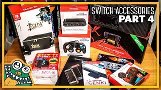 10 NEW Nintendo Switch Accessories  Part 4  List and Overview  GIVEAWAY [upl. by Ainecey]