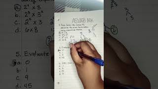 ASVAB Mathematical Knowledge New 2024 [upl. by Beck856]