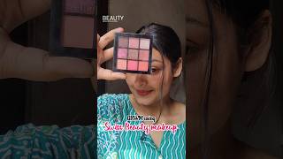 Party makeup look for beginners trending trendingshorts viralvideo [upl. by Tybi]