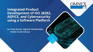 Integrated Product Development of ISO 26262 ASPICE and Cybersecurity using a Software Platform [upl. by Iznil]