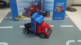 Teaser Sluban power Brick merakit menjadi Optimus Prime kompatibel dengan Lego [upl. by Burrus237]