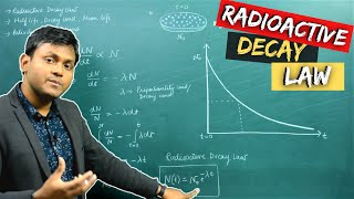 What is Radioactive Decay Half Life  Decay Constant  Activity  Problems Solving [upl. by Ayhay]