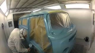 Painting A VW campervan  Classic and Custom paintwork amp resprays UK [upl. by Benji]