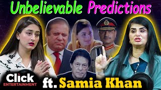 Unbelievable Predictions  Full Podcast ft Astrologer Samia Khan  Click Entertainment [upl. by Oetam]