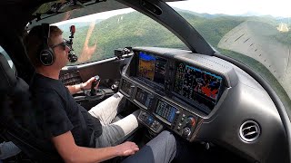 MY FIRST TIME FLYING THE VISION JET  Flight to Heavens Landing [upl. by Lambart889]