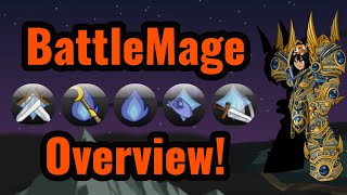 AQW Class Hall B  BattleMage Overview [upl. by Netfa]