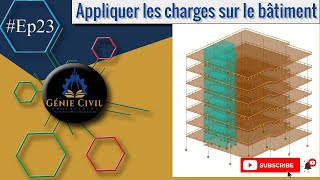 Autodesk Revit Structure 2020  Ep23  Comment appliquer les charges sur le bâtiment [upl. by Sumner113]