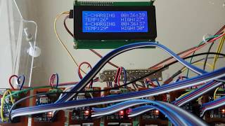 Arduino Smart Charger Discharger for bulk processing 18650 batteries [upl. by Esilrahc]