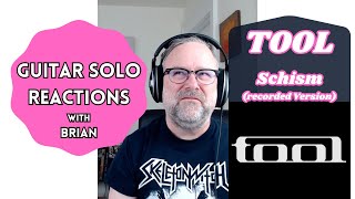 GUITAR SOLO REACTIONS  TOOL  Schism recorded version [upl. by Lindy]