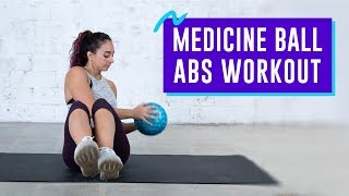 10Minute Medicine Ball Abs Workout [upl. by Eivol]