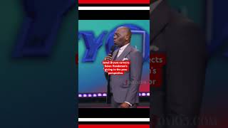 Jamal Bryant Corrects Keion Henderson youtube religion keionhenderson jamalbryant [upl. by Delahk]