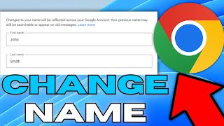 How to Change Google Account Name on PC  StepbyStep Guide [upl. by Chappelka]