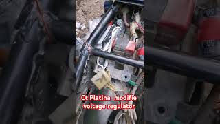 CT Platina modify voltage regulator shortvideo [upl. by Carmine]