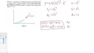 Problem F1219 Dynamics Hibbeler 13th Chapter 12 [upl. by Anomahs]