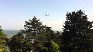 Lancaster fly past Southend airshow 2012 [upl. by Aurita]